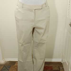 Plus Size Women's Khaki/Beige Trousers